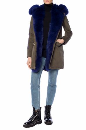 'on the avenue' parka with fur lining, zdjęcie 2 'on the avenue' parka with fur lining od Philipp Plein